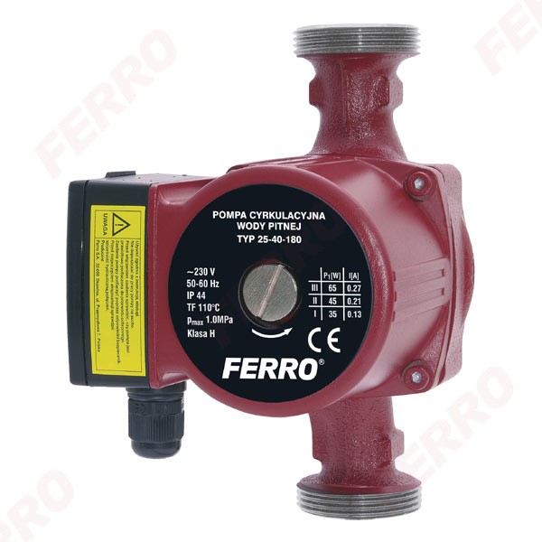 Pompa Recirculare FERRO 25-40 180