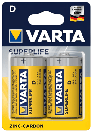 BATERIE VARTA R20 SUPERLIFE / BUC.