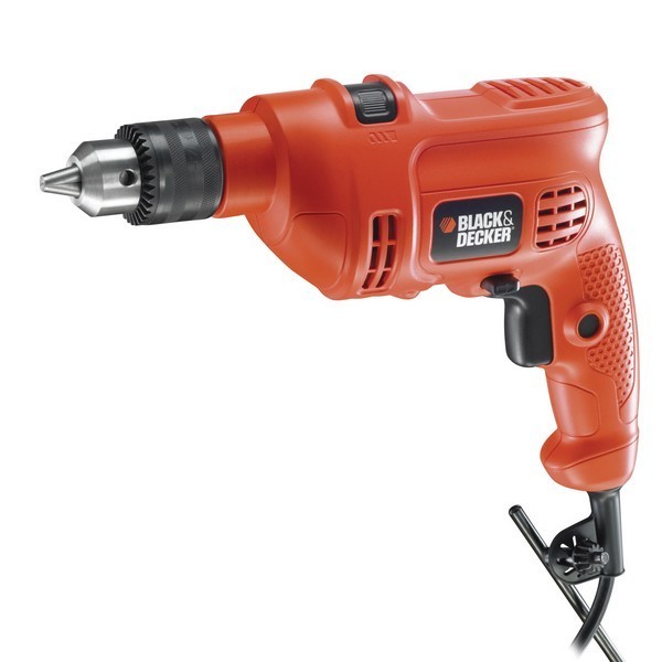 Masina de gaurit cu percutie Black and Decker 500W, KR505 
