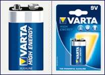 BATERIE VARTA HIGH ENERGY 9V BLOCK 4922