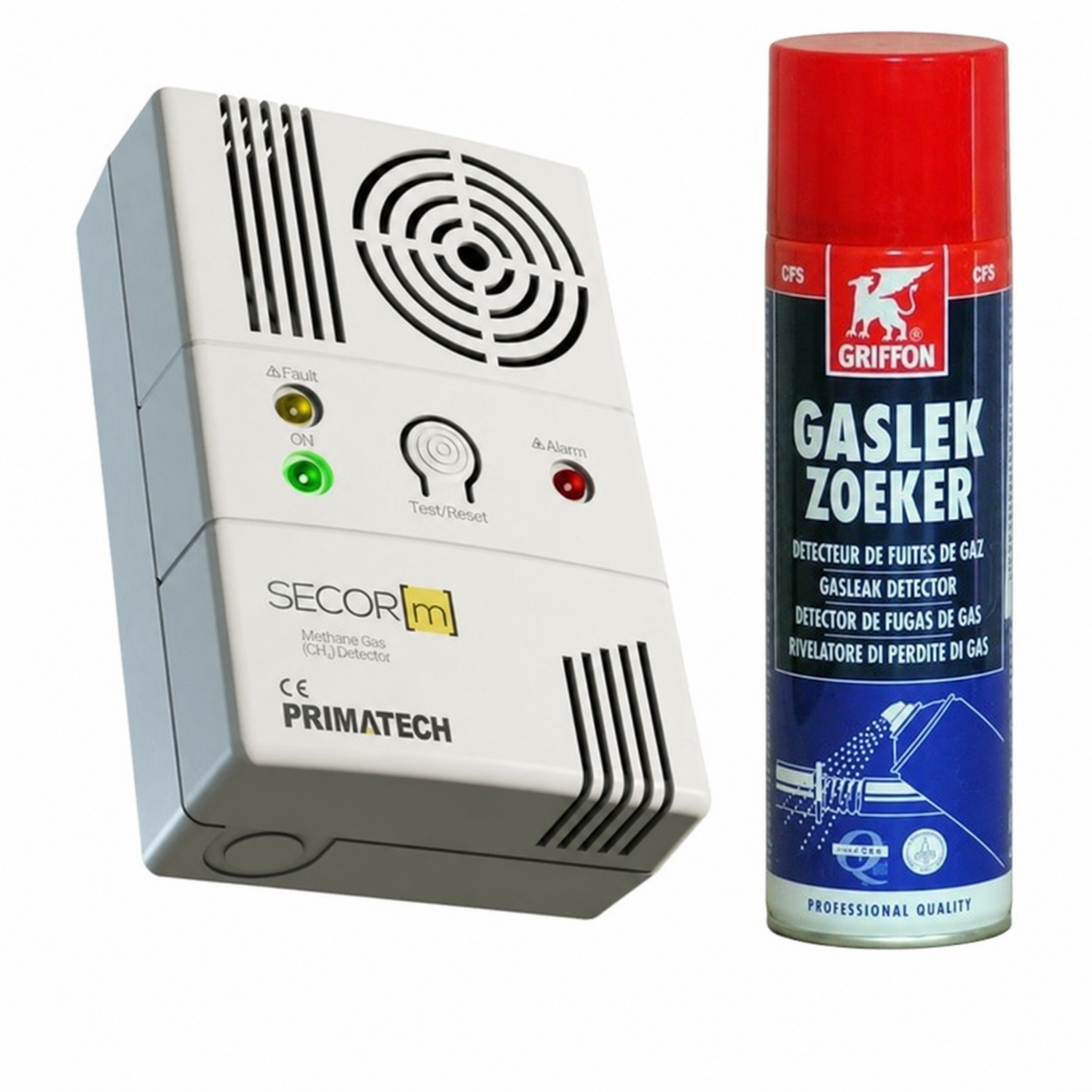 Kit Siguranta Gaz Prevent 1279 + Spray Detectare