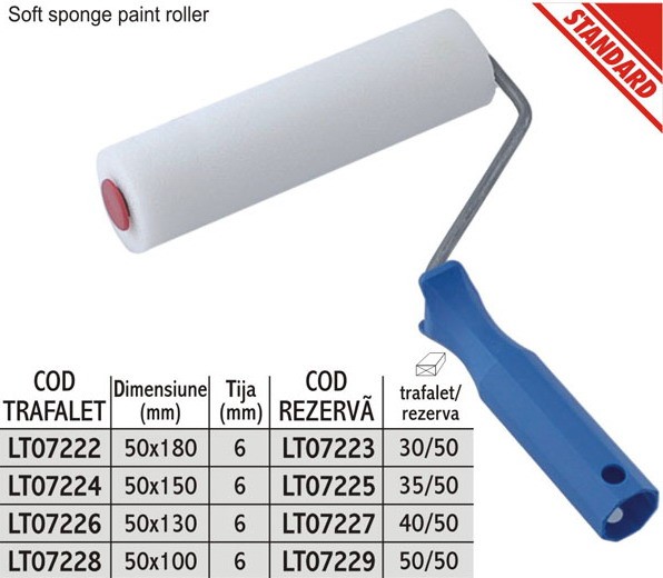 TRAFALET BURETE FIN 80 x 250 mm