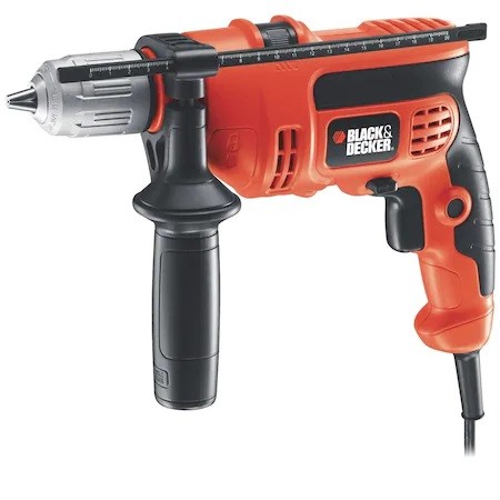 Masina de gaurit cu percutie Black and Decker 710 W 