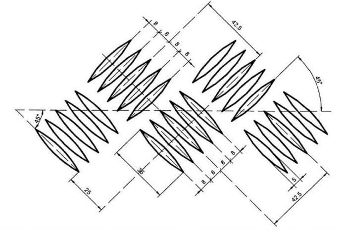 TABLA STRIATA DIN ALUMINIU 2 x 3.5 MM - 1000 x 2000 MM