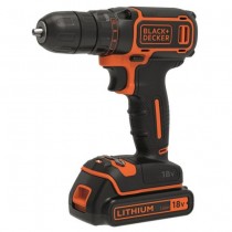 Masina de insurubat/gaurit Black and Decker 2 acumulatori Li-Ion, 18 V, 1.5 Ah