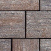 PAVAJ RETTANGO COMBI 6 CM GRI BRUN