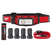 LANTERNĂ FRONTALĂ REÎNCĂRCABILĂ USB, 600 LUMENI L4HL2-301