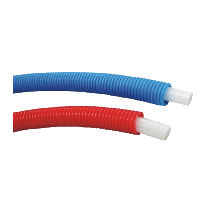 Teava PE-Xb cu bariera oxigen Tiemme Cobrapex, D 16 x 2 mm cu teaca - ALBASTRU - 50ml