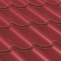 TABLA TIP TIGLA METALICA LUCIOASA 1.2 X 1.15 M ROSU 