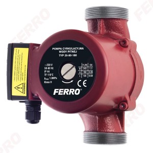 Pompa Recirculare FERRO 25-80 180