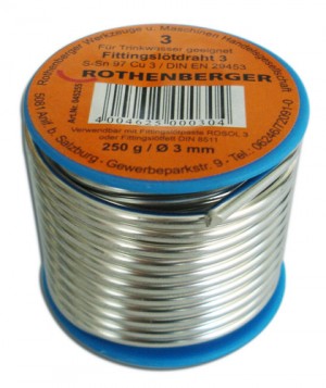 ALIAJ LIPIT 3 MM 250G - ROTHENBERGER