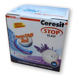 CERESIT - REZERVA DEZUMIDIF. PARFUM (2*300G) 