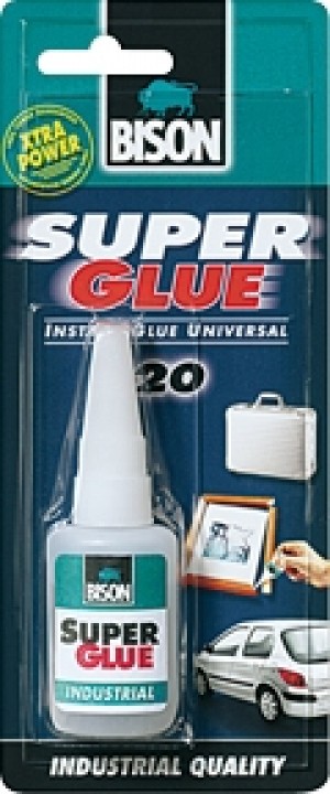 SUPER GLUE INDUSTRIAL BISON 20 GR.