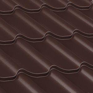 TABLA TIP TIGLA METALICA LUCIOASA 1.2 X 1.15 M MARO 8017 