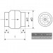 IN-LINE AXIAL FAN VOK 120/#100 HEAT RESISTANT